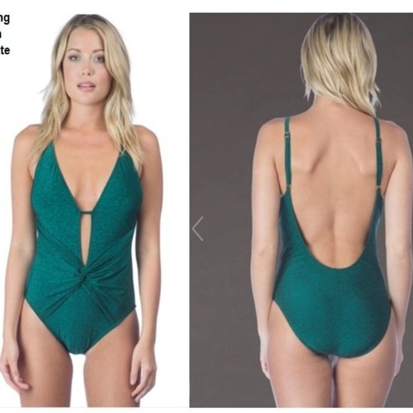 La Blanca Swimsuit (6)  Aquamarine - Picture 2 of 6